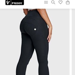 Freddy full length black XS leggings BRAND NEW